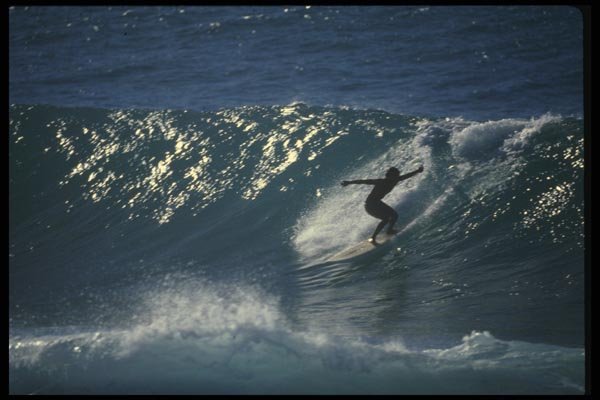 046007 Surfing Bonzai Pipeline, Sunset Beach, Oahu A4 Photo Print