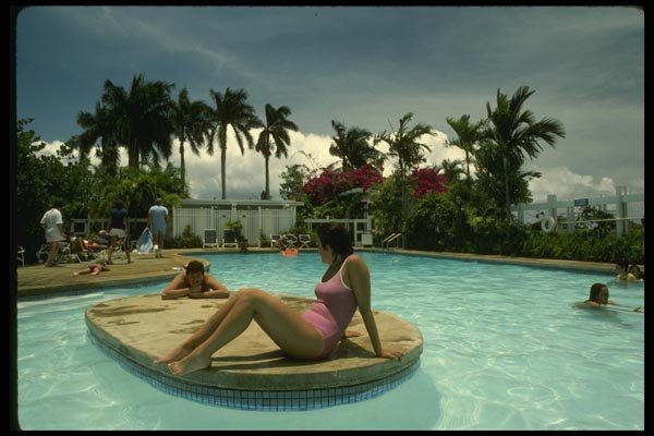 046015 Kiahuna Plantation Pool Kauai A4 Photo Print