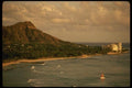 046040 Diamond Head Waikiki Beach, Oahu A4 Photo Print