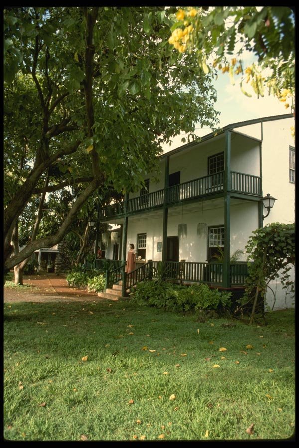 046041 Restored Baldwin House Museum Lahaina, Maui A4 Photo Print