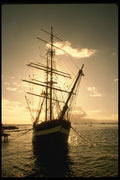 046067 Restored Whaler Carthaginian Lahaina, Maui A4 Photo Print