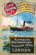 047 Clyde Shipping Coy Vintage A4 Photo Print