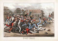 047 Foot Ball Vintage A4 Photo Print