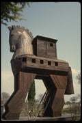 047031 Trojan Horse Replicas A4 Photo Print