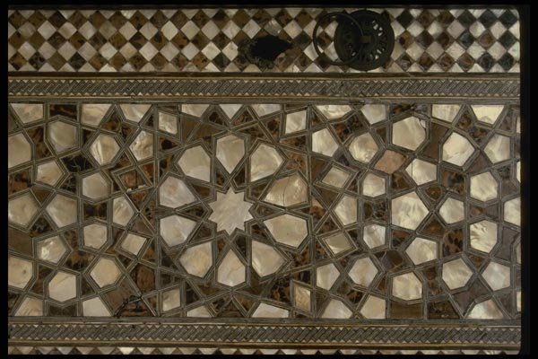 047047 Mother Of Pearl Inlay Work On Bagdat Kiosk, Topkapi Palace A4 Photo Print