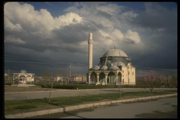 047053 Mosque Karaman, Anatolian Plateau A4 Photo Print