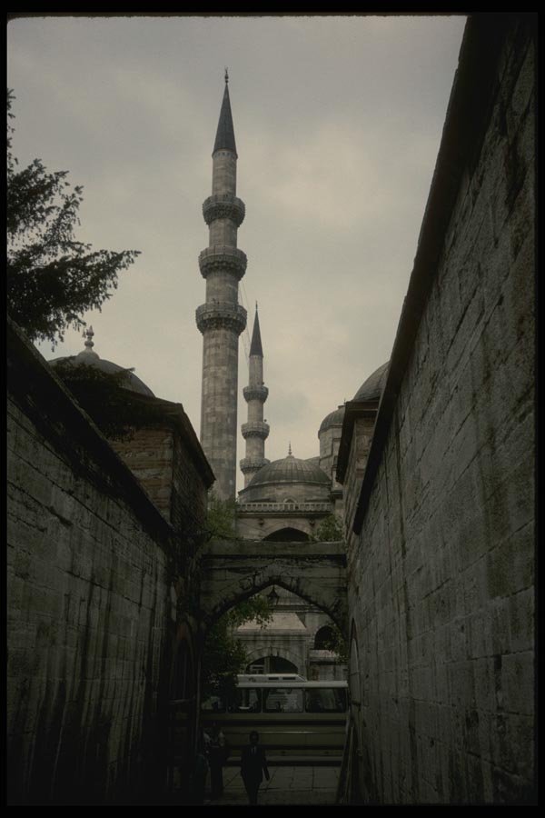 047078 Alley Leading To Suleyman's Library, Suleymaniye Complex A4 Photo Print