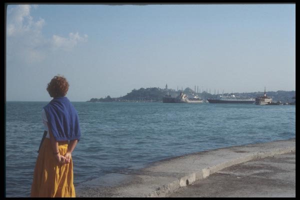 047104 Istanbul Harbor A4 Photo Print