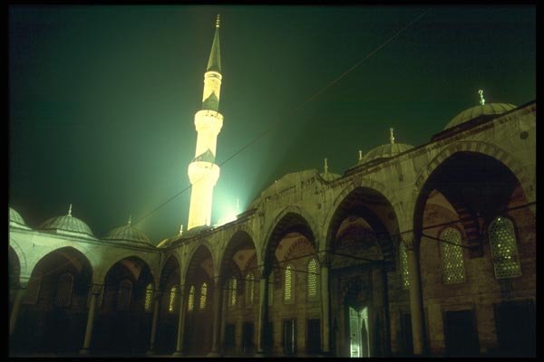 047106 Mosque, Istanbul A4 Photo Print