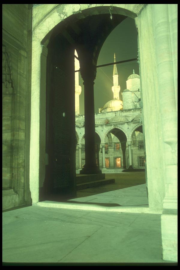 047116 Blue Mosque, Istanbul A4 Photo Print