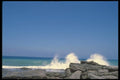 047125 Waves Breaking On The Turkish Mediterranean Coast A4 Photo Print