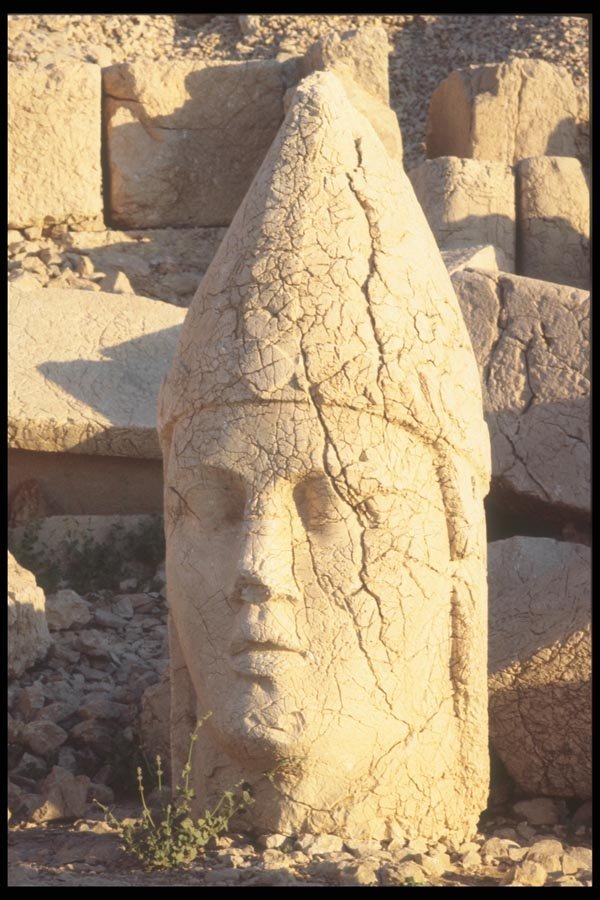 047135 Monumental Head From Nimrud Dag A4 Photo Print