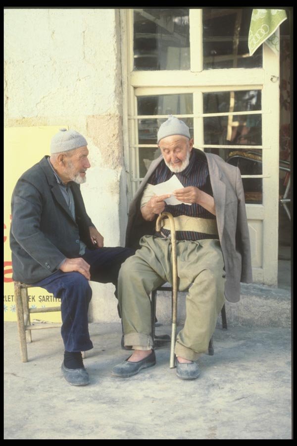047147 The Old Men Of Van A4 Photo Print