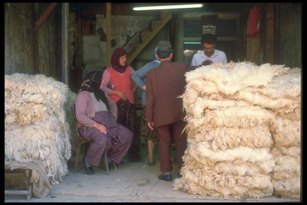 047163 The Wool Merchant's Shop, Yozgat A4 Photo Print