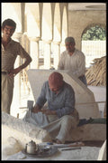 047164 Stone Masons, Sanliurfa A4 Photo Print