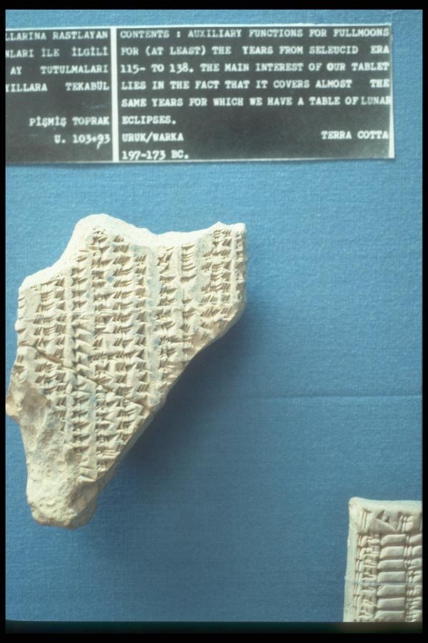047173 Cuneiform Tablet Istanbul A4 Photo Print