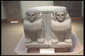 047174 Human headed Lions Hittite, 1200 B.C. A4 Photo Print