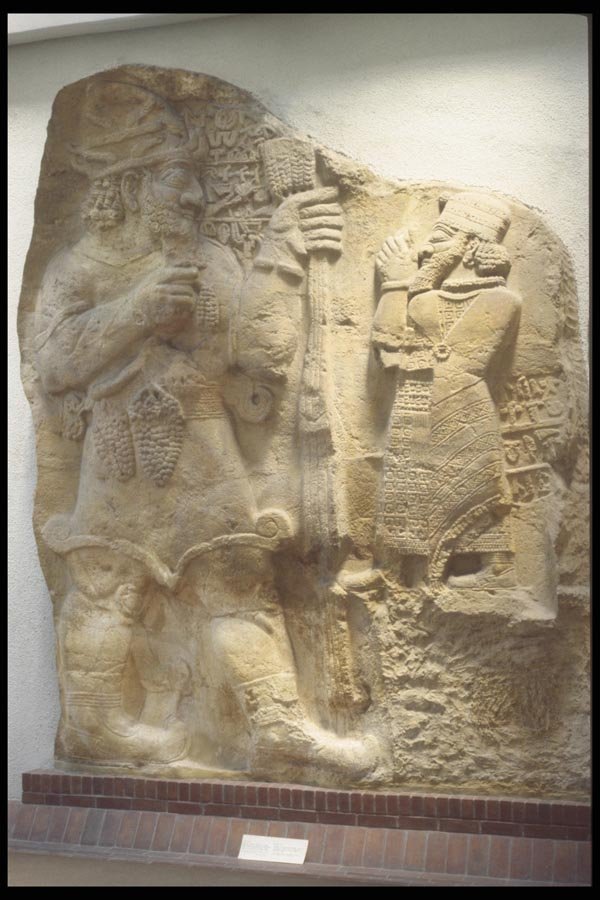 047176 Hittite King Before A God Ankara Museum A4 Photo Print