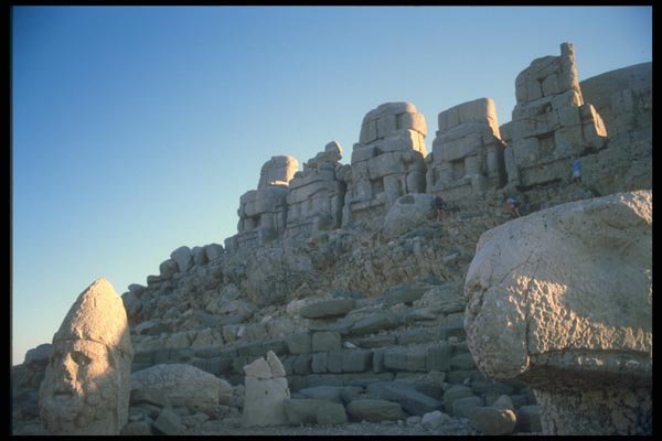 047180 Sculpture, From Tomb Of Antiochus Of Commagene A4 Photo Print