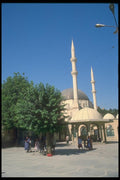 047198 Mosque Scene, South eastern Turkey A4 Photo Print