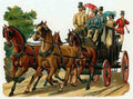 048 Coach Scrap Vintage A4 Photo Print