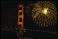 048001 Fireworks Over South Tower A4 Photo Print