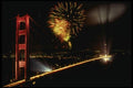 048002 Fireworks 50th Anniversary, Golden Gate Bridge A4 Photo Print
