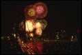 048003 Fireworks Bay Bridge A4 Photo Print