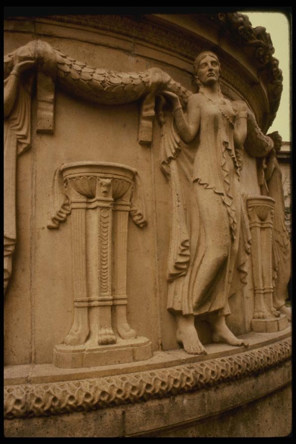 048007 Detail, Palace Of Fine Arts San Francisco A4 Photo Print