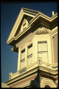 048010 Detail, Lyon St. Victorian House A4 Photo Print