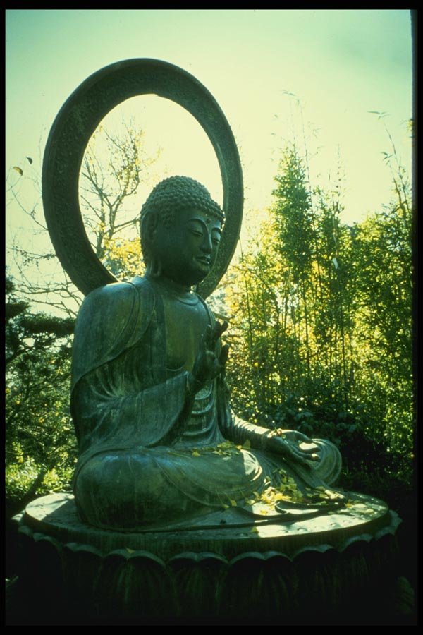 048019 Buddha Japanese Tea Garden, San Francisco A4 Photo Print