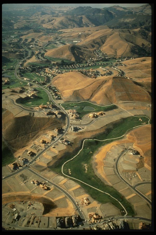 048028 Aerial View Of Blackhawk Construction East Bay A4 Photo Print