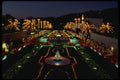 048031 Morman Temple At Christmas East Bay A4 Photo Print