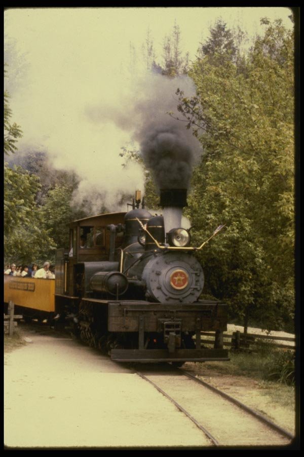 048097 Roaring Camp Train A4 Photo Print