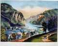 049 Harpers Ferry Vintage A4 Photo Print