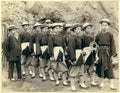 05 Fire Fighting Chinese Hose Team Vintage A4 Photo Print