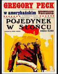 05 duel in the sun polish poster Advert A4 Photo Print