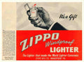 05 zippo lighter 1040s 2 Vintage Advert A4 Photo Print