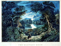 050 Harvest Moon Vintage A4 Photo Print