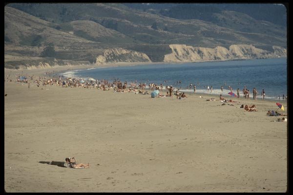 050013 Hot Day Pt. Reyes National Seashore A4 Photo Print