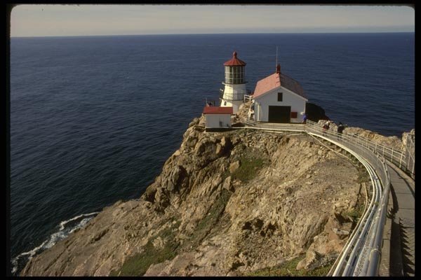 050014 Pt. Reyes Lighthouse A4 Photo Print