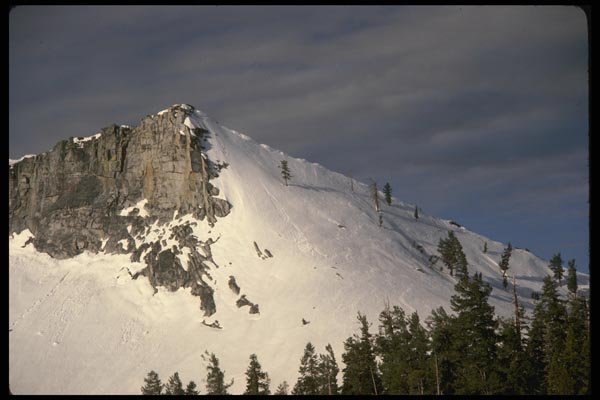 050075 Hill Near Ostrander Hut A4 Photo Print
