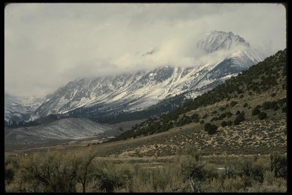 050079 Sierra Nevada, From East Of Tioga Pass A4 Photo Print