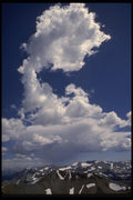 050080 Cloud Over Sierra Nevada A4 Photo Print