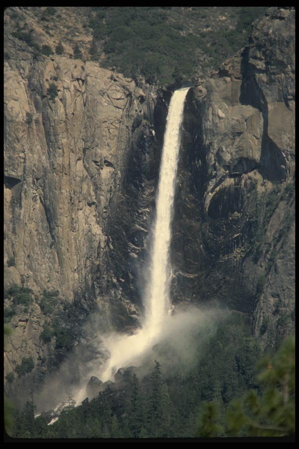 050085 Vernal Falls, Yosemite Valley A4 Photo Print