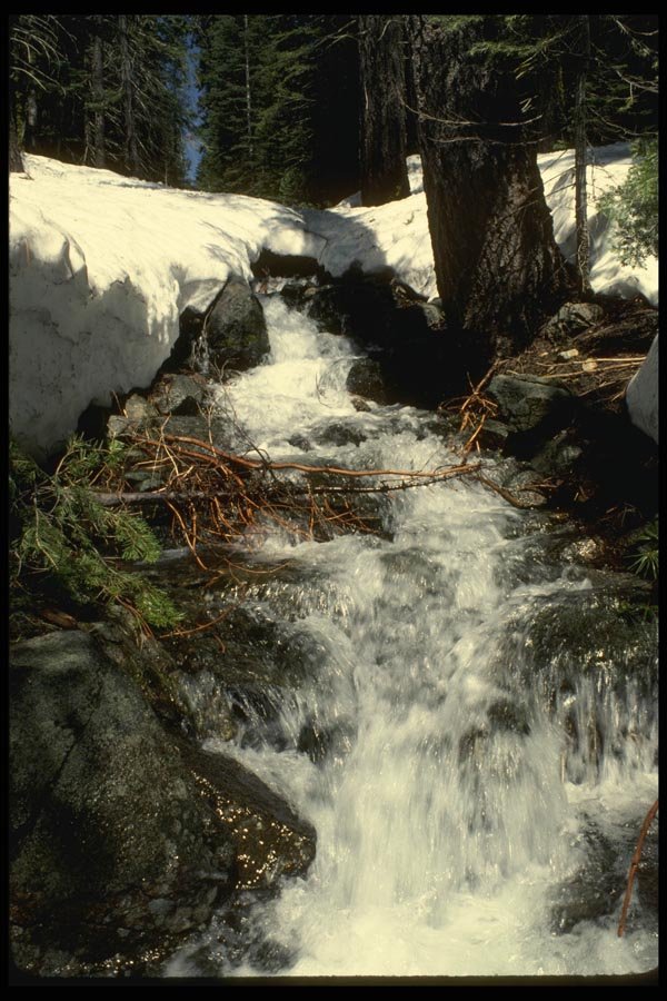 050097 Snowmelt Yosemite National Park A4 Photo Print