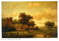 053 Home Sweet Home 2 Vintage A4 Photo Print