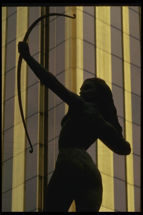 053010 Statue, La Diana  A4 Photo Print