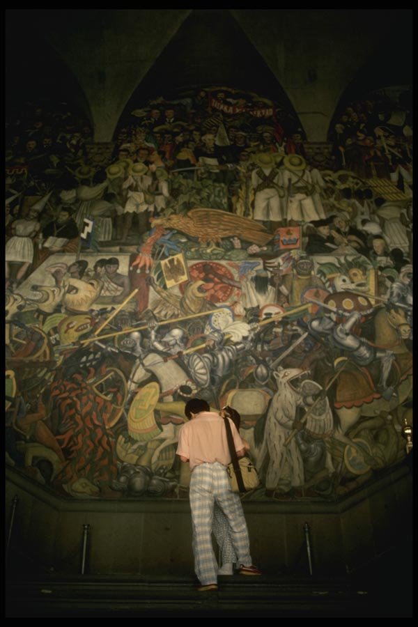 053013 Mural, National Palace A4 Photo Print