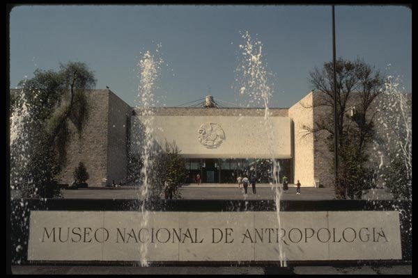 053046 National Anthropology Museum A4 Photo Print